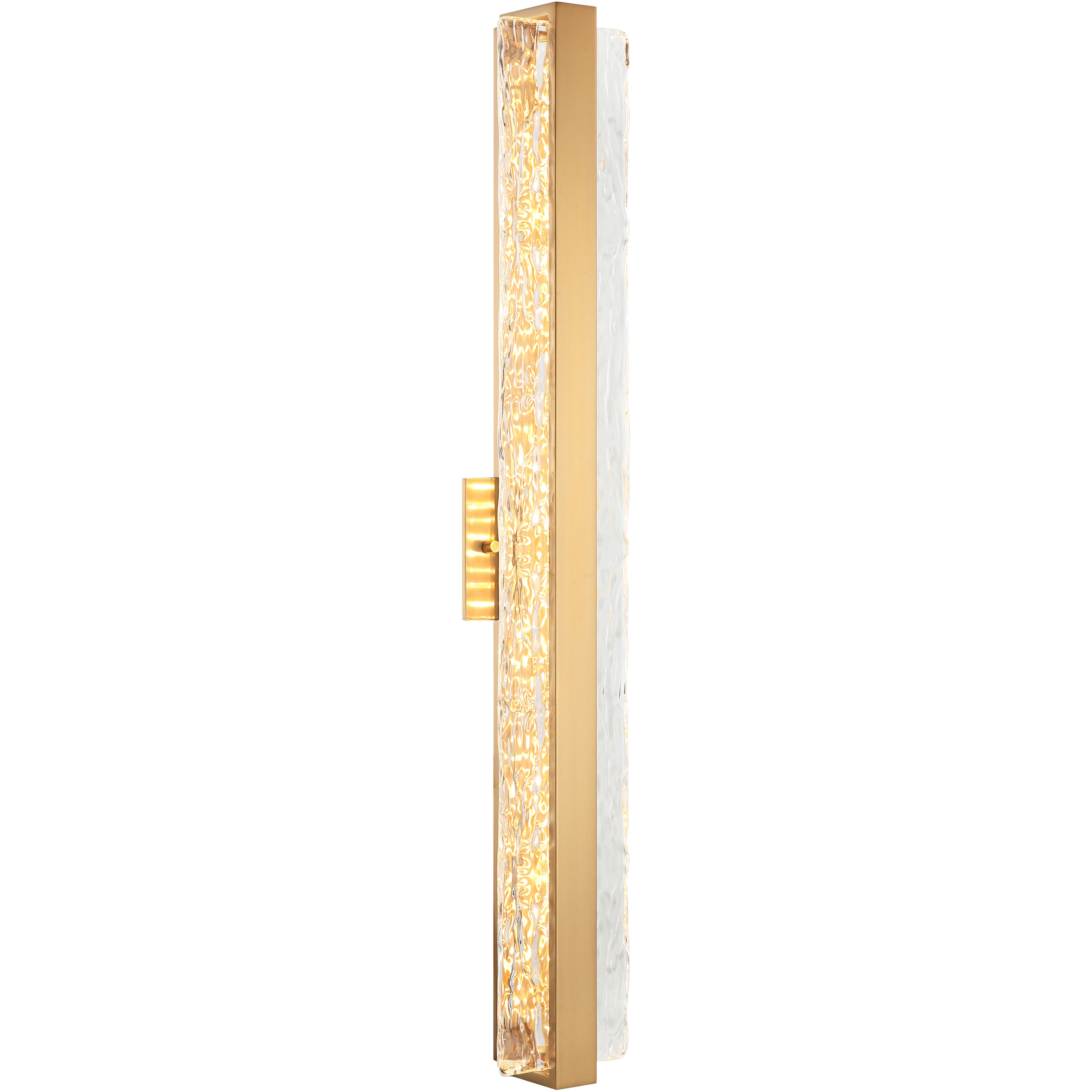 Niagara LED 4.75 inch Aged Gold Brass Bath Vanity Light Wall Light